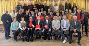 Die Kandidatinnen und Kandidaten der SPD-Kreistagsliste für Dingolfing-Landau.