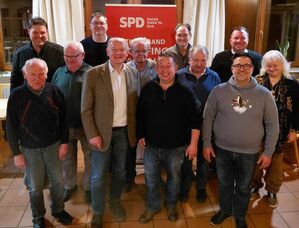 Die SPD-Ortsvereine Marklkofen und Steinberg mit ihren Kandidaten